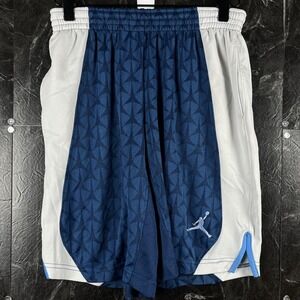 Jordan Nike Boy's Navy Dri-Fit Shorts Medium (10-12) -Flaws